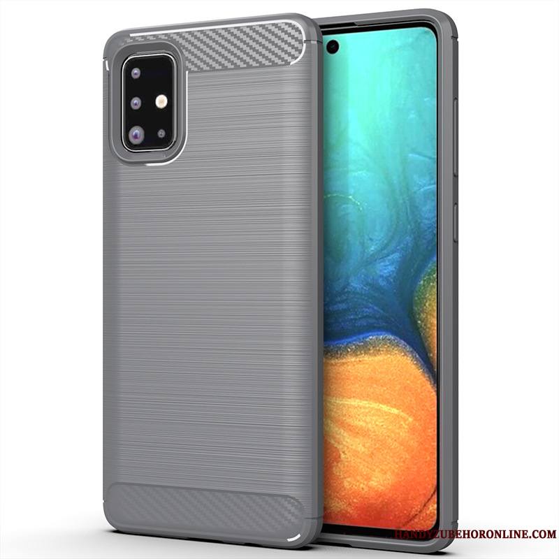 Samsung Galaxy A71 Protection Coque De Téléphone Étoile Gris Légère Pour Étui