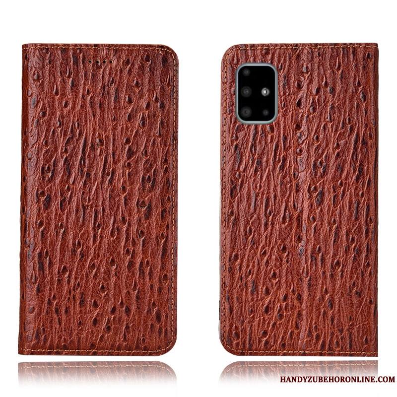 Samsung Galaxy A71 Tout Compris Protection Oiseau Incassable Étoile Coque De Téléphone Rouge