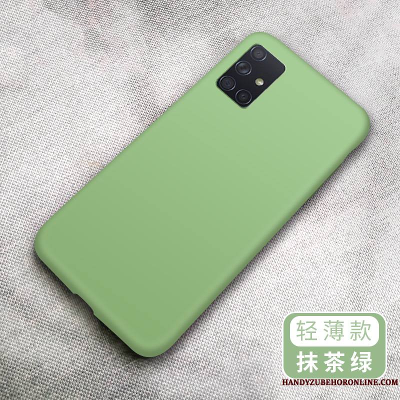 Samsung Galaxy A71 Vert Mode Coque De Téléphone Incassable Frais Étoile Étui