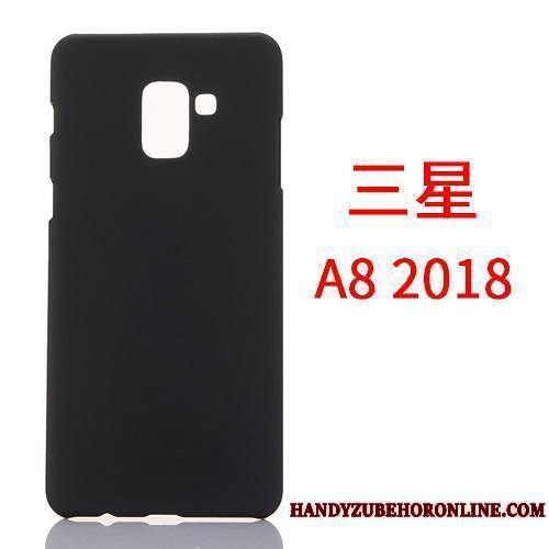 Samsung Galaxy A8 2018 Business Coque Délavé En Daim De Téléphone Incassable Jaune Téléphone Portable