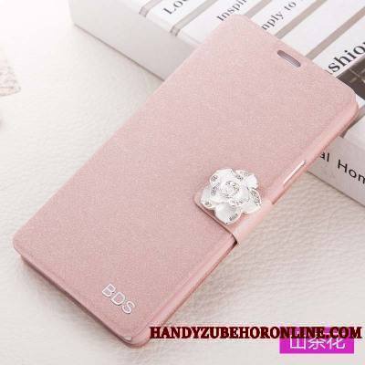 Samsung Galaxy A8 2018 Coque De Téléphone Fleurs De Papillons Étui En Cuir Étoile Incassable Housse Tout Compris