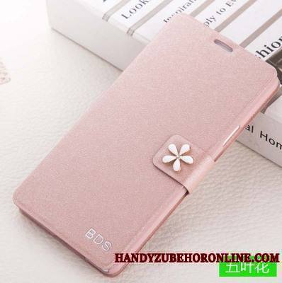 Samsung Galaxy A8 2018 Coque De Téléphone Fleurs De Papillons Étui En Cuir Étoile Incassable Housse Tout Compris