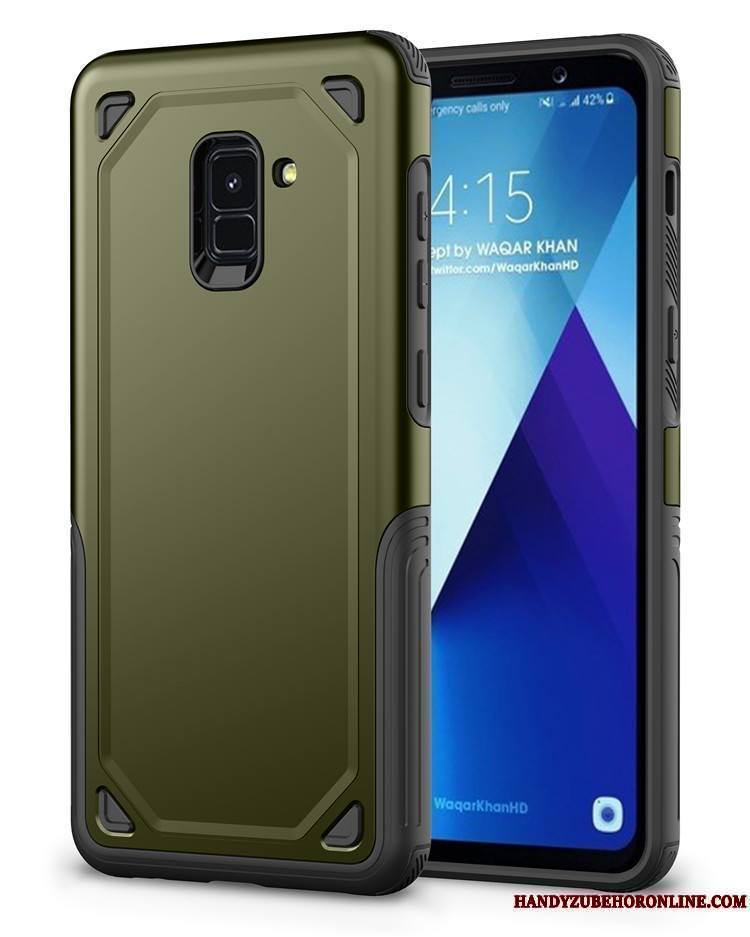 Samsung Galaxy A8 2018 Coque De Téléphone Incassable Étoile Tout Compris Antidérapant Étui Protection