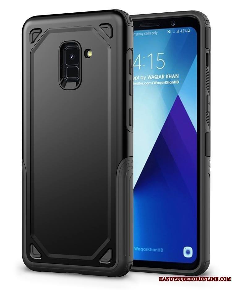 Samsung Galaxy A8 2018 Coque De Téléphone Incassable Étoile Tout Compris Antidérapant Étui Protection