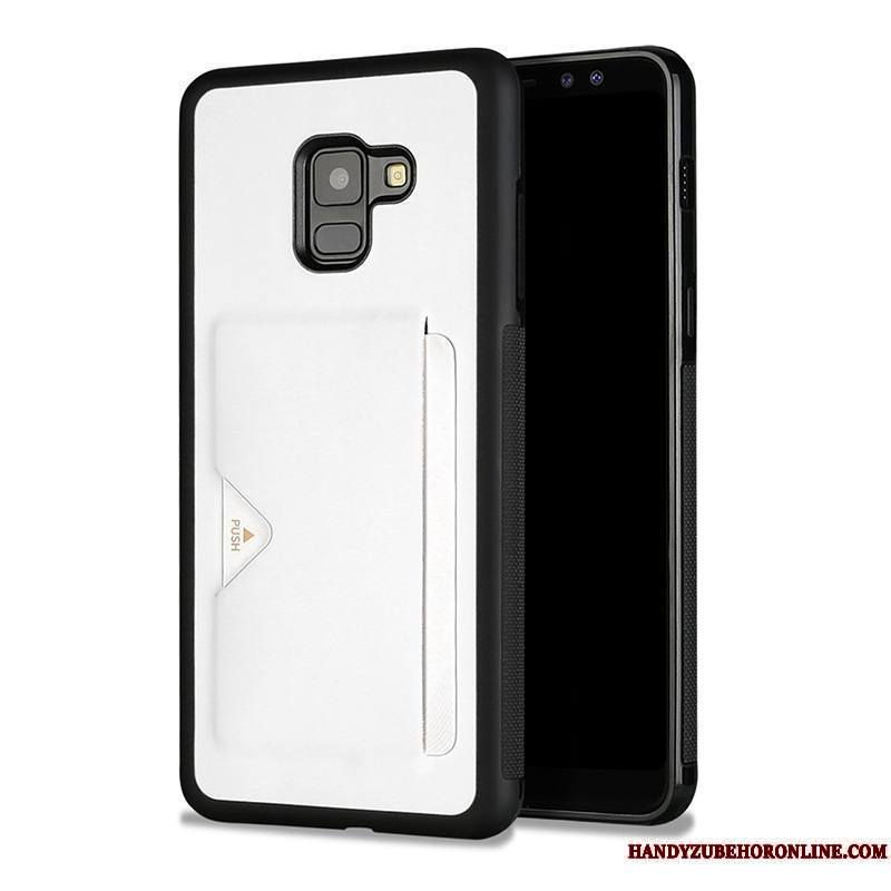 Samsung Galaxy A8 2018 Coque De Téléphone Étoile Rouge Carte