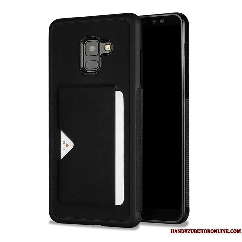 Samsung Galaxy A8 2018 Coque De Téléphone Étoile Rouge Carte