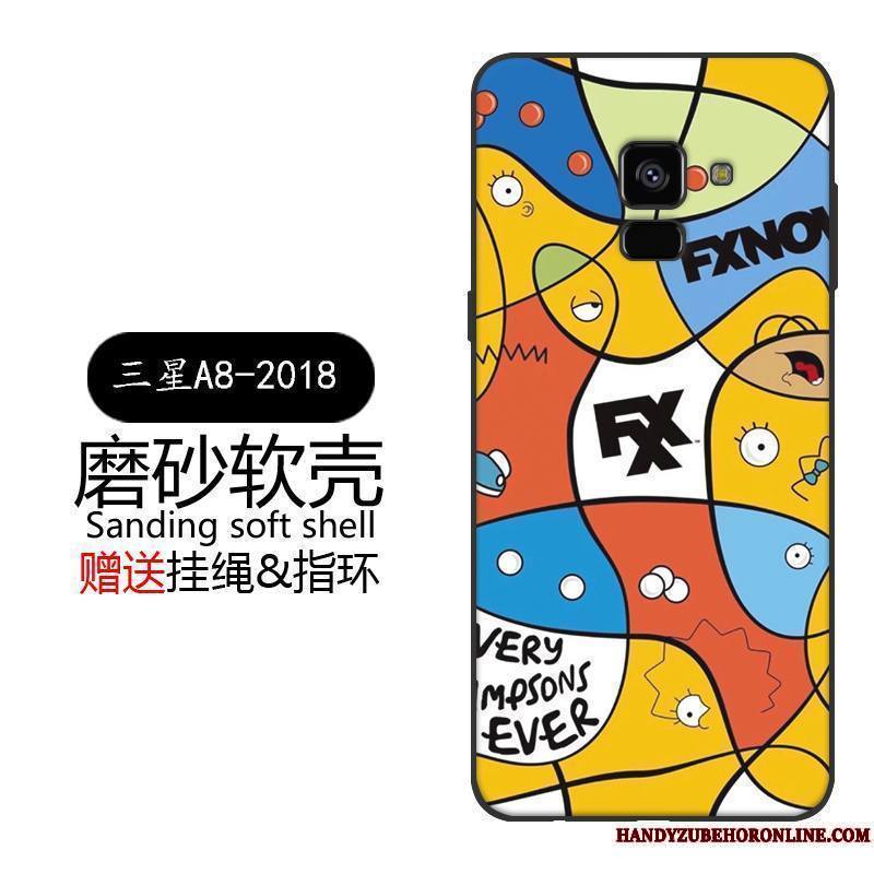 Samsung Galaxy A8 2018 Incassable Coque De Téléphone Tendance Protection Étui Étoile Multicolore