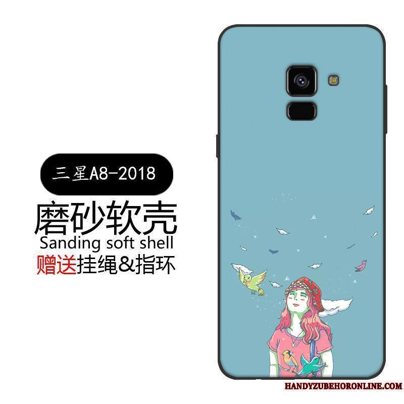 Samsung Galaxy A8 2018 Incassable Coque De Téléphone Tendance Protection Étui Étoile Multicolore