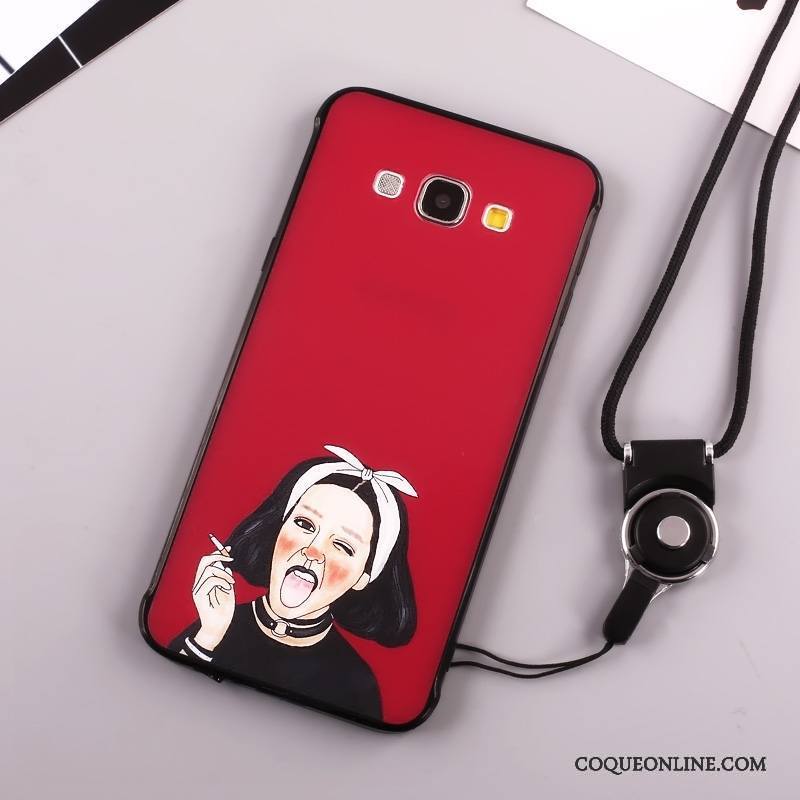 Samsung Galaxy A8 Charmant Coque De Téléphone Silicone Incassable Dessin Animé Étoile Étui