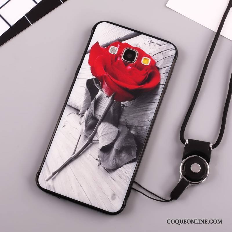 Samsung Galaxy A8 Charmant Coque De Téléphone Silicone Incassable Dessin Animé Étoile Étui