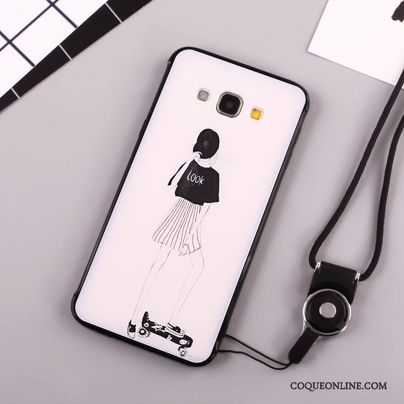 Samsung Galaxy A8 Charmant Coque De Téléphone Silicone Incassable Dessin Animé Étoile Étui