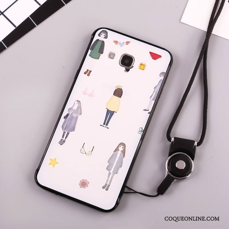 Samsung Galaxy A8 Charmant Coque De Téléphone Silicone Incassable Dessin Animé Étoile Étui