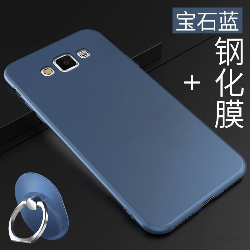 Samsung Galaxy A8 Coque Business Vert Silicone Simple Étoile Étui