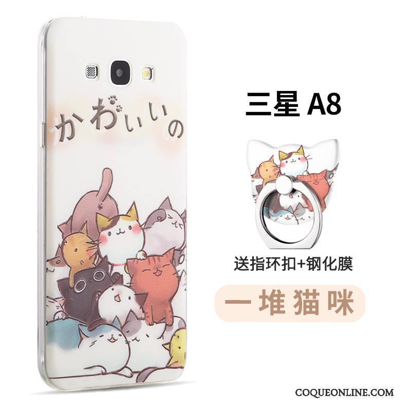 Samsung Galaxy A8 Coque De Téléphone Dessin Animé Étoile Fluide Doux Incassable Tendance Silicone