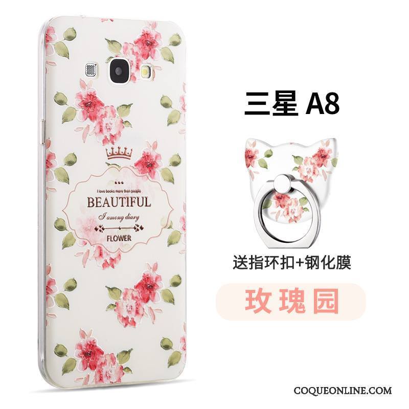 Samsung Galaxy A8 Coque De Téléphone Dessin Animé Étoile Fluide Doux Incassable Tendance Silicone