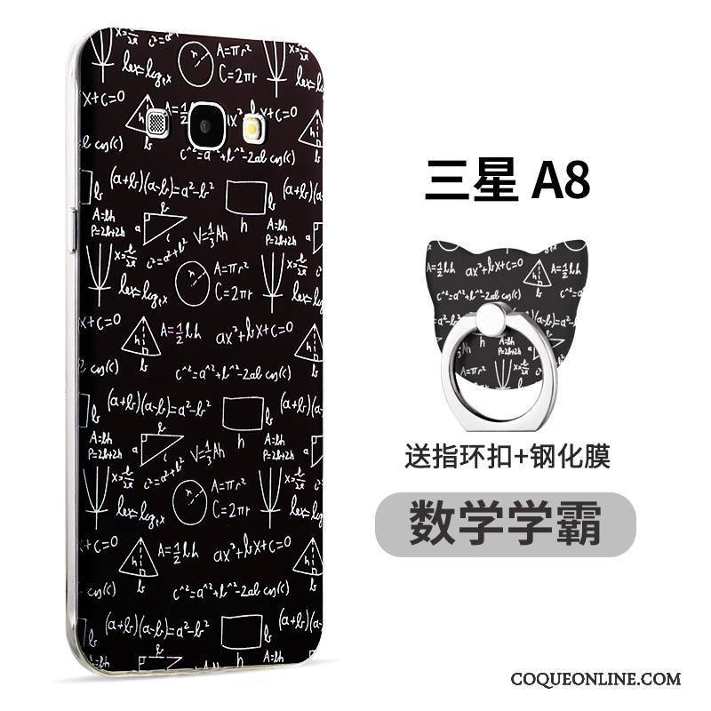 Samsung Galaxy A8 Coque De Téléphone Dessin Animé Étoile Fluide Doux Incassable Tendance Silicone