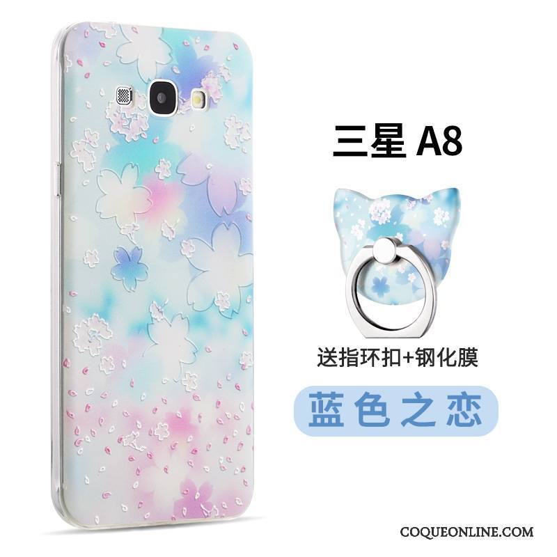 Samsung Galaxy A8 Coque De Téléphone Dessin Animé Étoile Fluide Doux Incassable Tendance Silicone