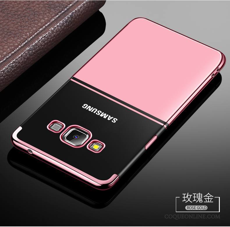 Samsung Galaxy A8 Coque De Téléphone Difficile Or Rose Incassable Tout Compris Étoile Protection