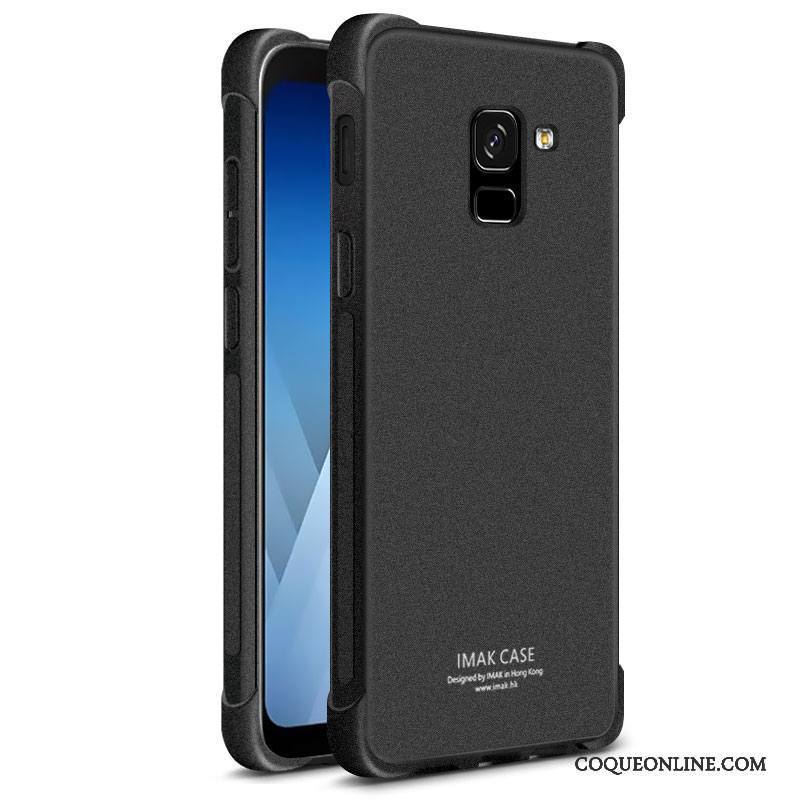 Samsung Galaxy A8+ Coque De Téléphone Fluide Doux Protection Silicone Incassable Étoile Tout Compris