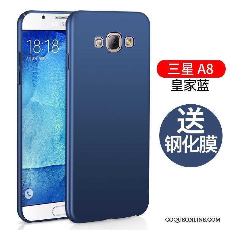 Samsung Galaxy A8 Coque Protection Personnalité Silicone Tout Compris Délavé En Daim Difficile Tendance