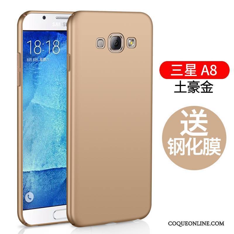 Samsung Galaxy A8 Coque Protection Personnalité Silicone Tout Compris Délavé En Daim Difficile Tendance