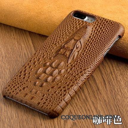 Samsung Galaxy A8+ Protection Dragon Business Incassable Luxe Cuir Véritable Coque De Téléphone