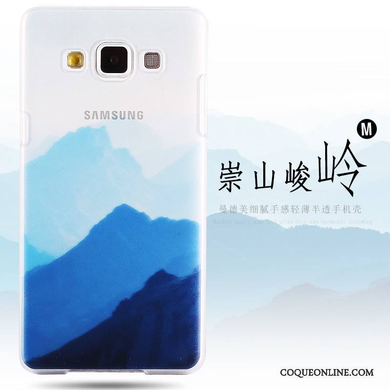 Samsung Galaxy A8 Rose Protection Étui Peinture Difficile Coque Étoile