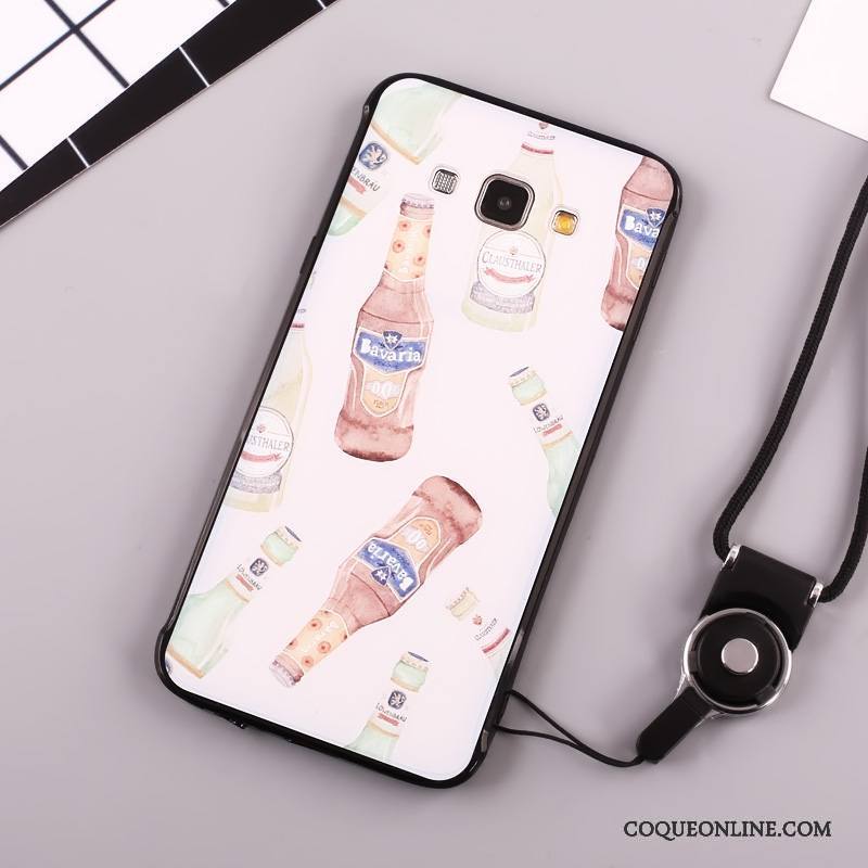 Samsung Galaxy A8 Tout Compris Étui Fluide Doux Étoile Coque De Téléphone Incassable Blanc