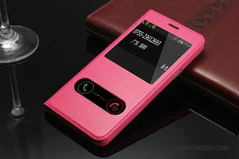 Samsung Galaxy A8 Téléphone Portable Étoile Noir Étui En Cuir Housse Protection Coque De Téléphone