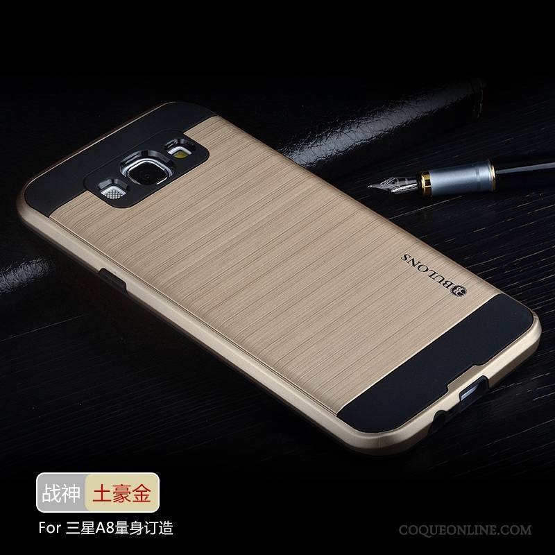 Samsung Galaxy A8 Étui Personnalité Coque De Téléphone Protection Silicone Créatif Bleu