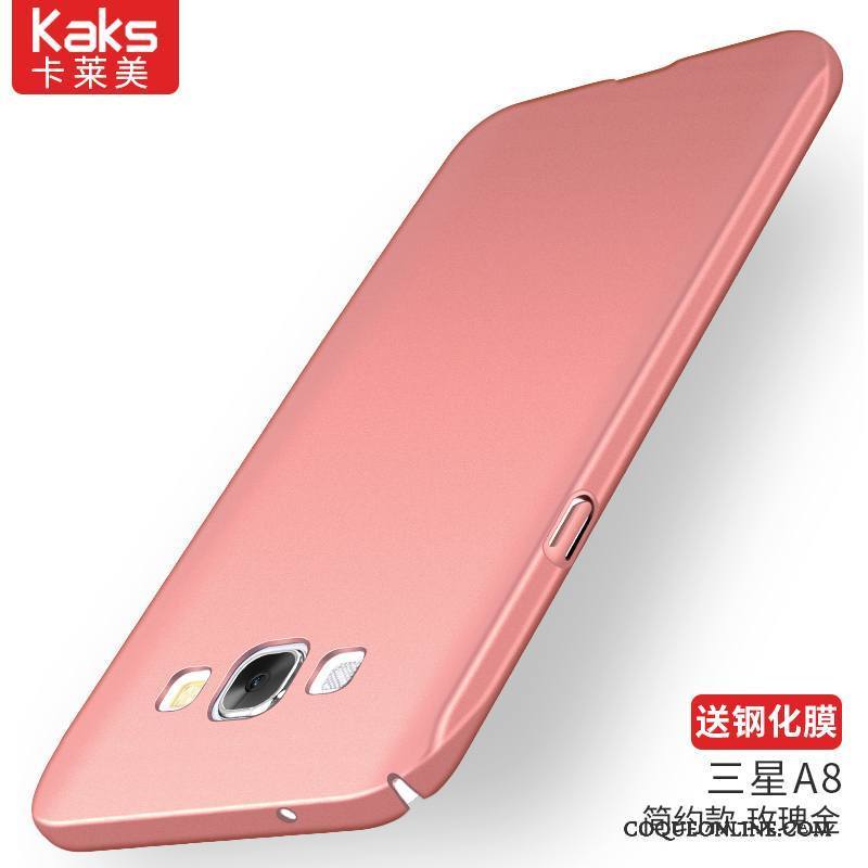 Samsung Galaxy A8 Étui Protection Coque De Téléphone Silicone Tendance Étoile Délavé En Daim