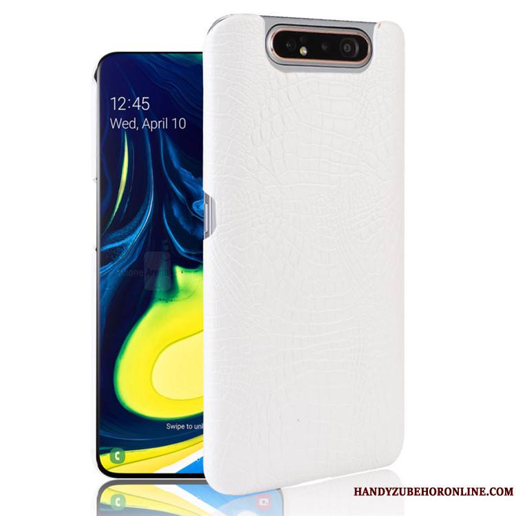 Samsung Galaxy A80 Difficile Crocodile Étui Protection Coque Étoile Modèle Fleurie