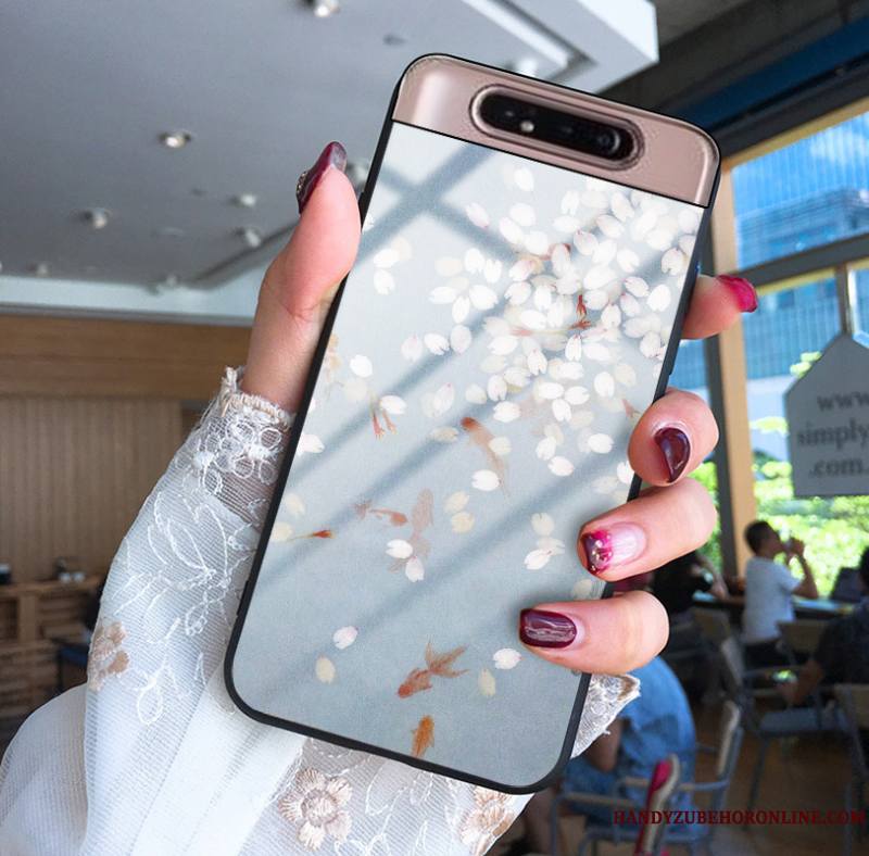 Samsung Galaxy A80 Étoile Silicone Incassable Tout Compris Coque De Téléphone Protection Simple
