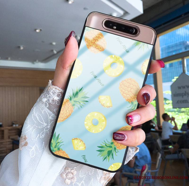 Samsung Galaxy A80 Étoile Silicone Incassable Tout Compris Coque De Téléphone Protection Simple