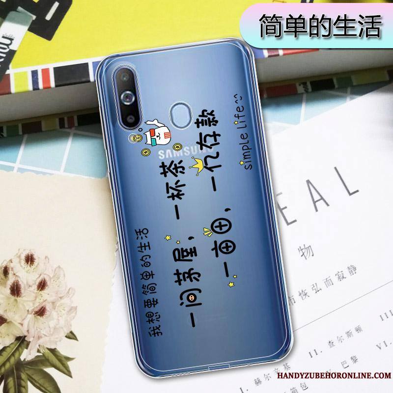 Samsung Galaxy A8s Coque De Téléphone Transparent Ornements Suspendus Étoile Incassable