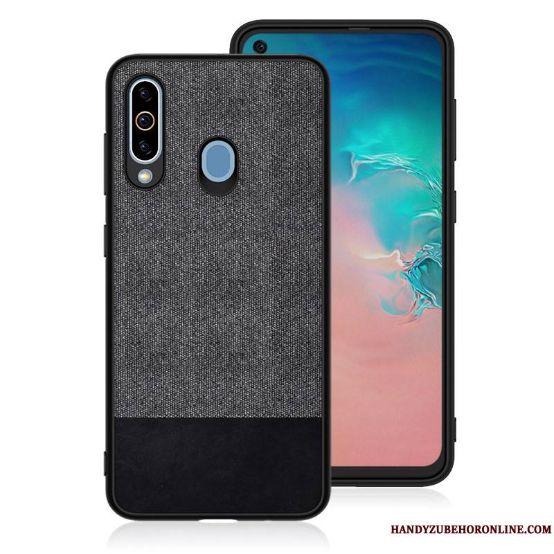 Samsung Galaxy A8s Coque Tempérer Incassable Épissure Tendance Membrane Silicone Fluide Doux