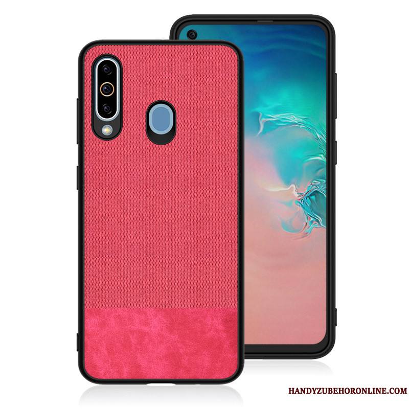 Samsung Galaxy A8s Coque Tempérer Incassable Épissure Tendance Membrane Silicone Fluide Doux