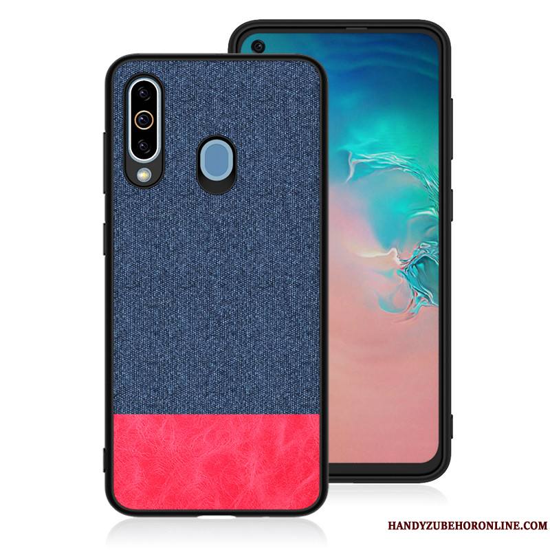 Samsung Galaxy A8s Coque Tempérer Incassable Épissure Tendance Membrane Silicone Fluide Doux