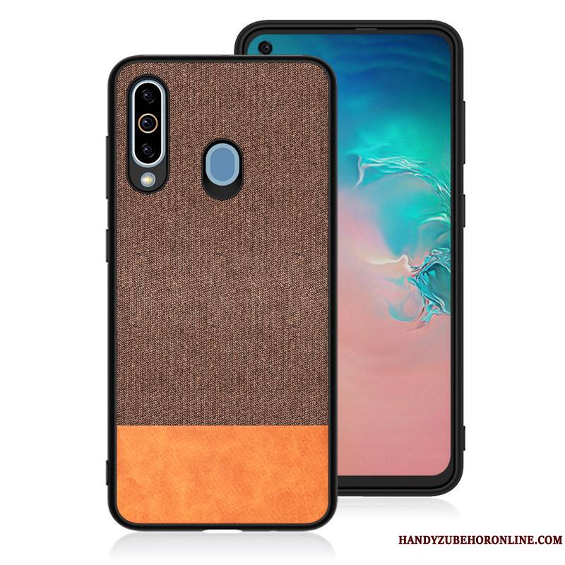 Samsung Galaxy A8s Coque Tempérer Incassable Épissure Tendance Membrane Silicone Fluide Doux