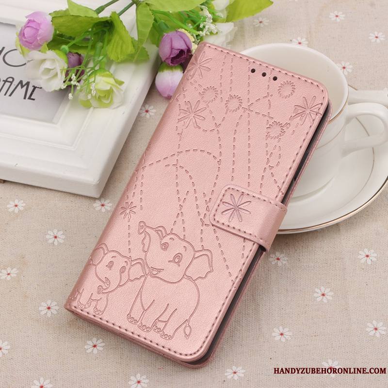 Samsung Galaxy A8s Coque Tout Compris Étoile Clamshell Violet Dessin Animé Étui En Cuir Incassable