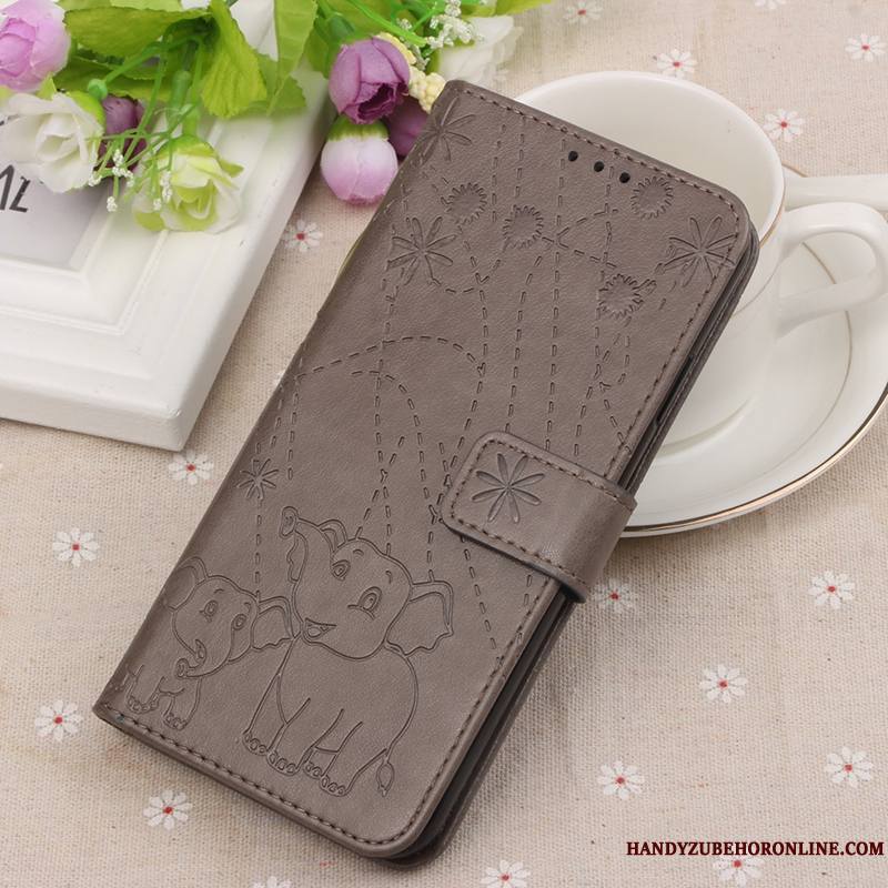 Samsung Galaxy A8s Coque Tout Compris Étoile Clamshell Violet Dessin Animé Étui En Cuir Incassable