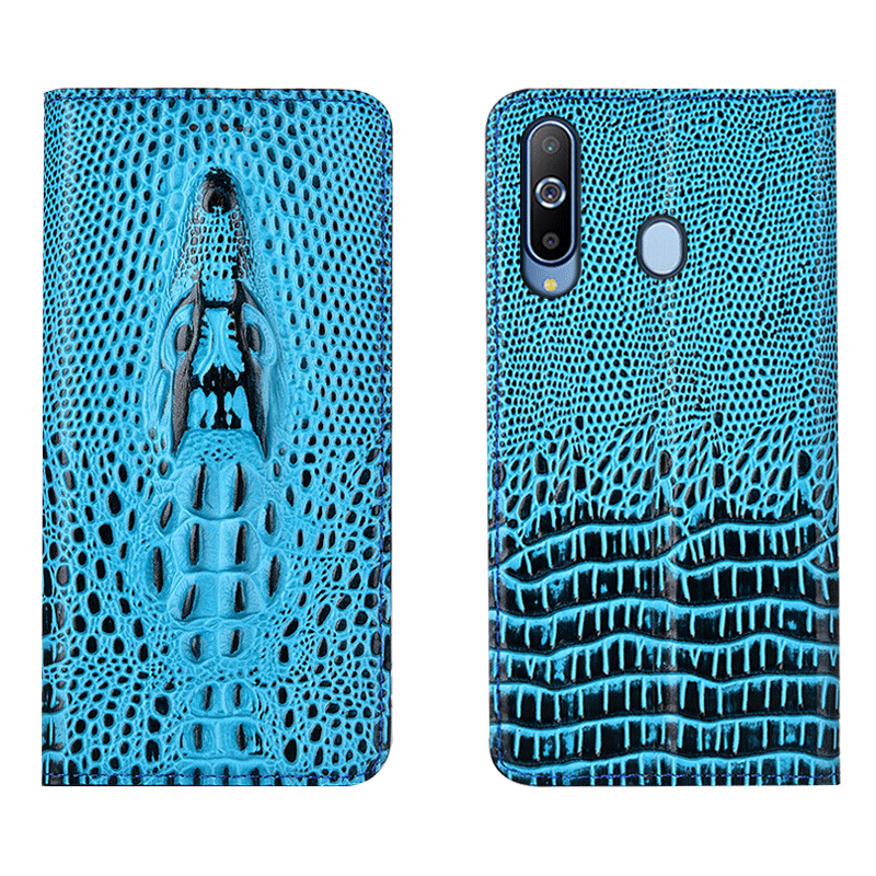 Samsung Galaxy A8s Incassable Coque De Téléphone Cuir Véritable Tout Compris Téléphone Portable Étoile Étui En Cuir