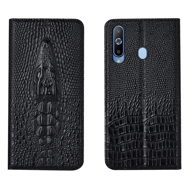 Samsung Galaxy A8s Incassable Coque De Téléphone Cuir Véritable Tout Compris Téléphone Portable Étoile Étui En Cuir