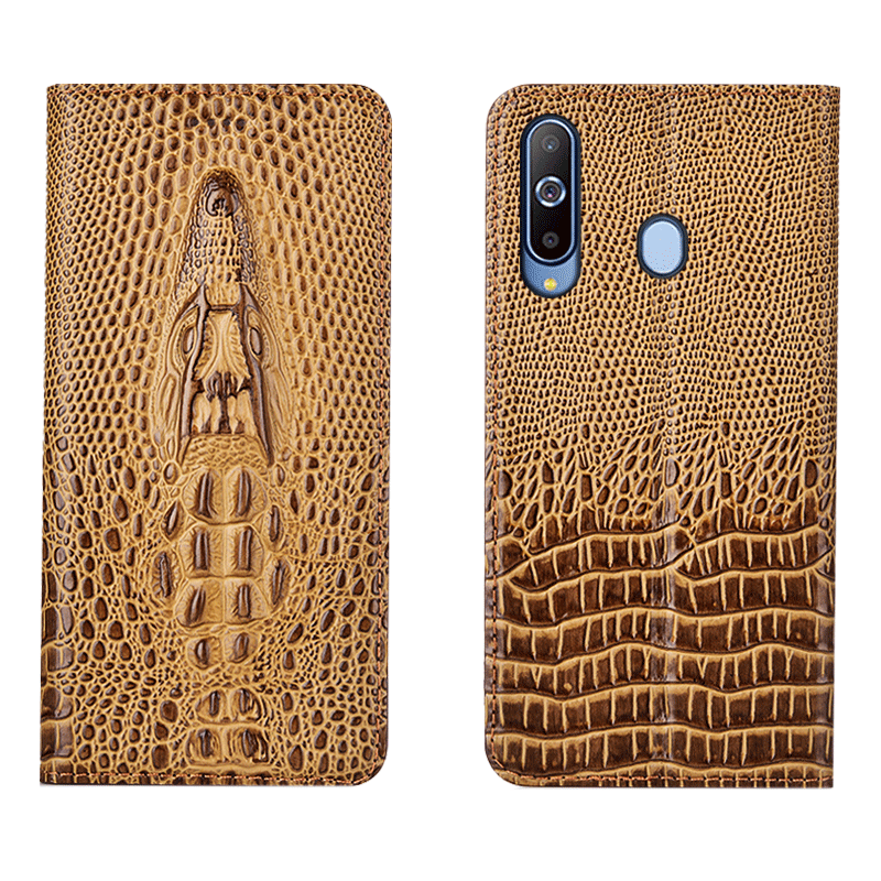 Samsung Galaxy A8s Incassable Coque De Téléphone Cuir Véritable Tout Compris Téléphone Portable Étoile Étui En Cuir