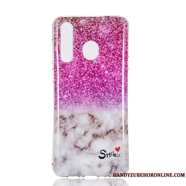 Samsung Galaxy A8s Tendance Dessin Animé Protection Violet Coque De Téléphone Étoile Grand