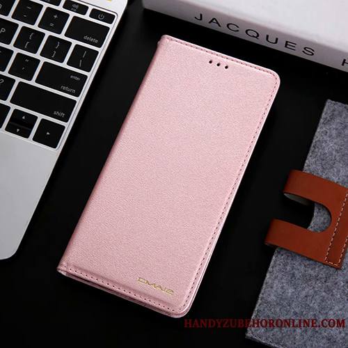 Samsung Galaxy A8s Étui En Cuir Étoile Protection Coque De Téléphone Housse Incassable Or