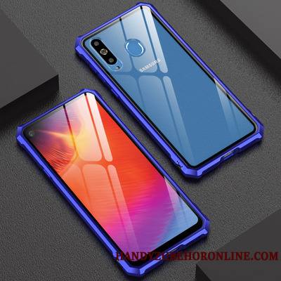 Samsung Galaxy A8s Étui Vert Coque De Téléphone Incassable Verre Protection Étoile