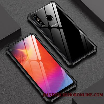 Samsung Galaxy A8s Étui Vert Coque De Téléphone Incassable Verre Protection Étoile