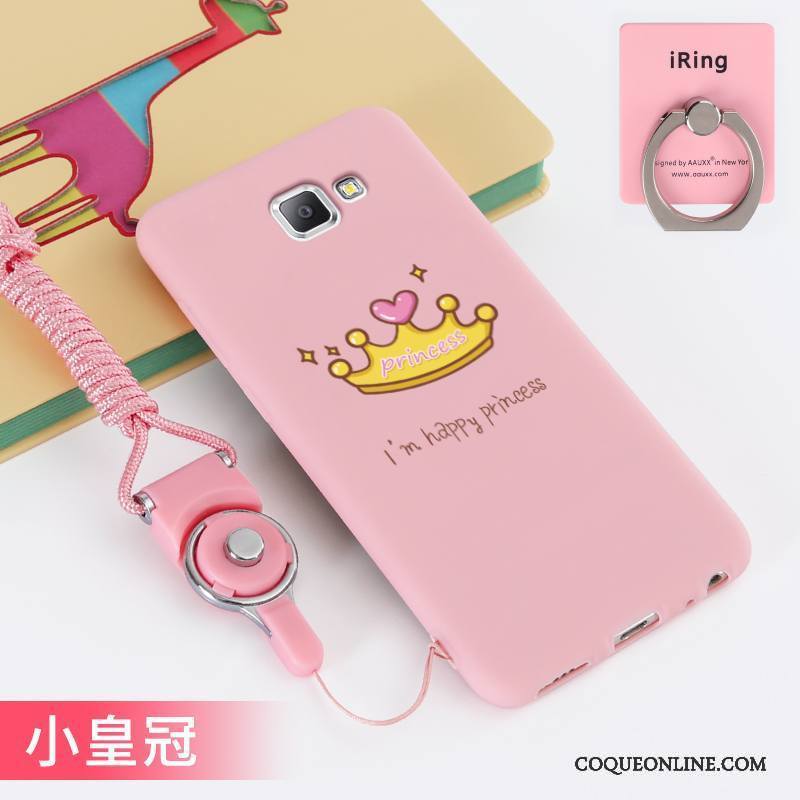 Samsung Galaxy A9 Protection Étui Silicone Rose Incassable Étoile Coque De Téléphone