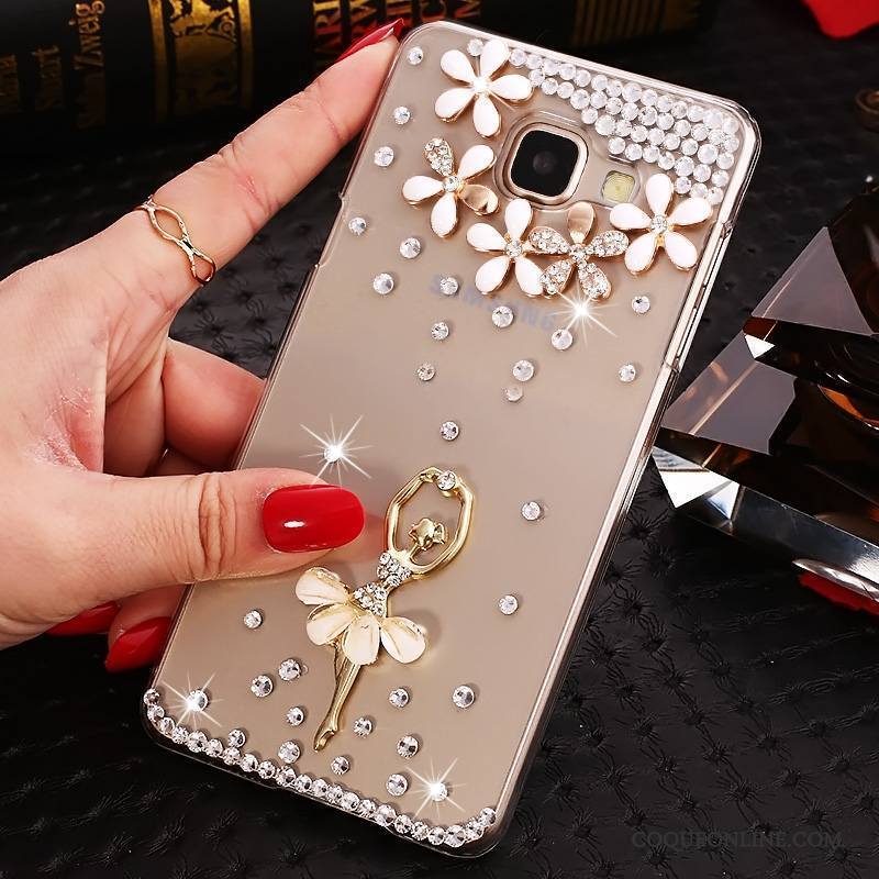 Samsung Galaxy A9 Strass Coque Transparent De Téléphone Étui Incruster Strass Protection